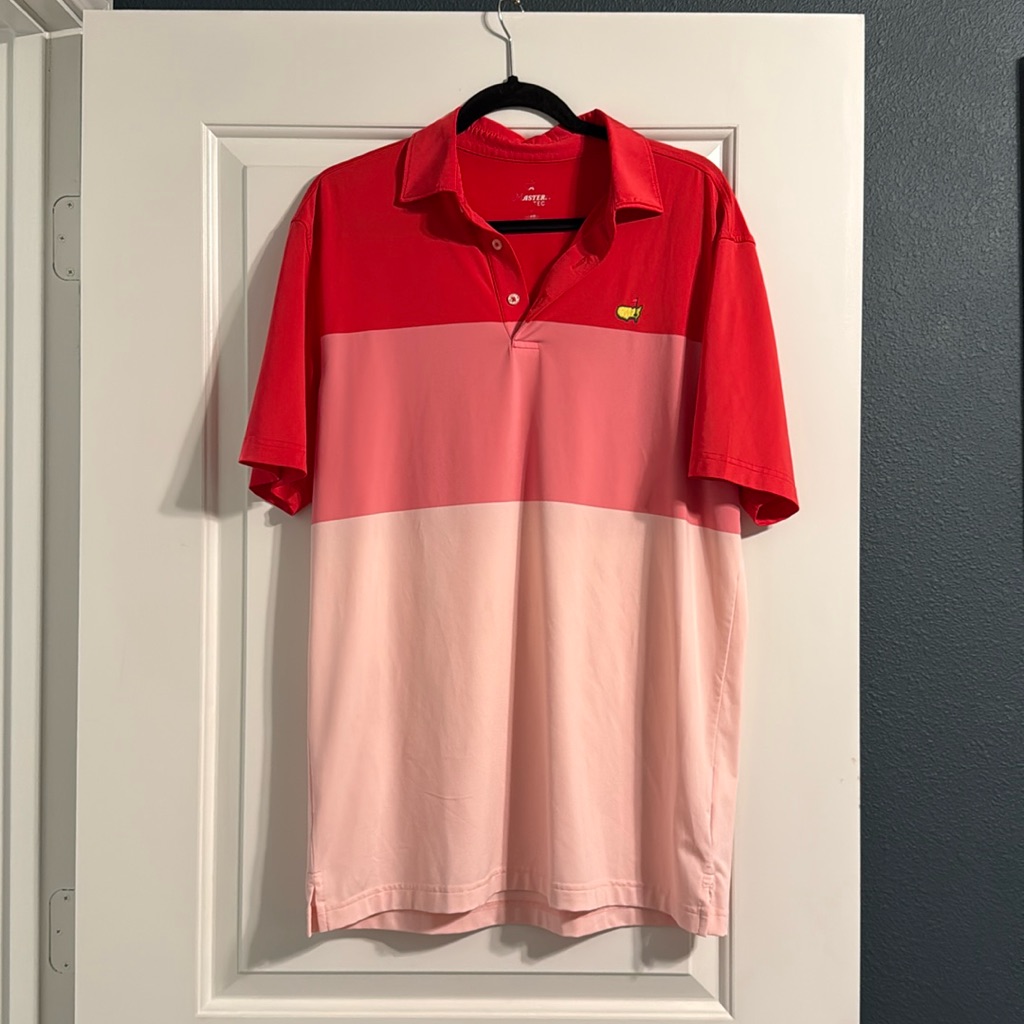 Masters Mens Golf Polo  Masters Tech Size M
